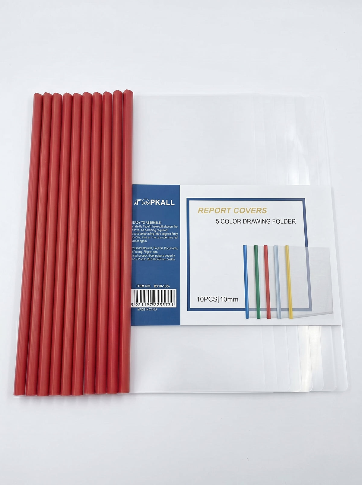 Chemise à Serre-Feuille A4 (10 pcs) Qualité Supérieure