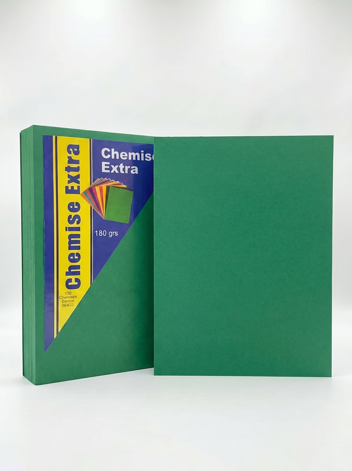 Chemises Carton A4 (Pack de 100)En Couleur