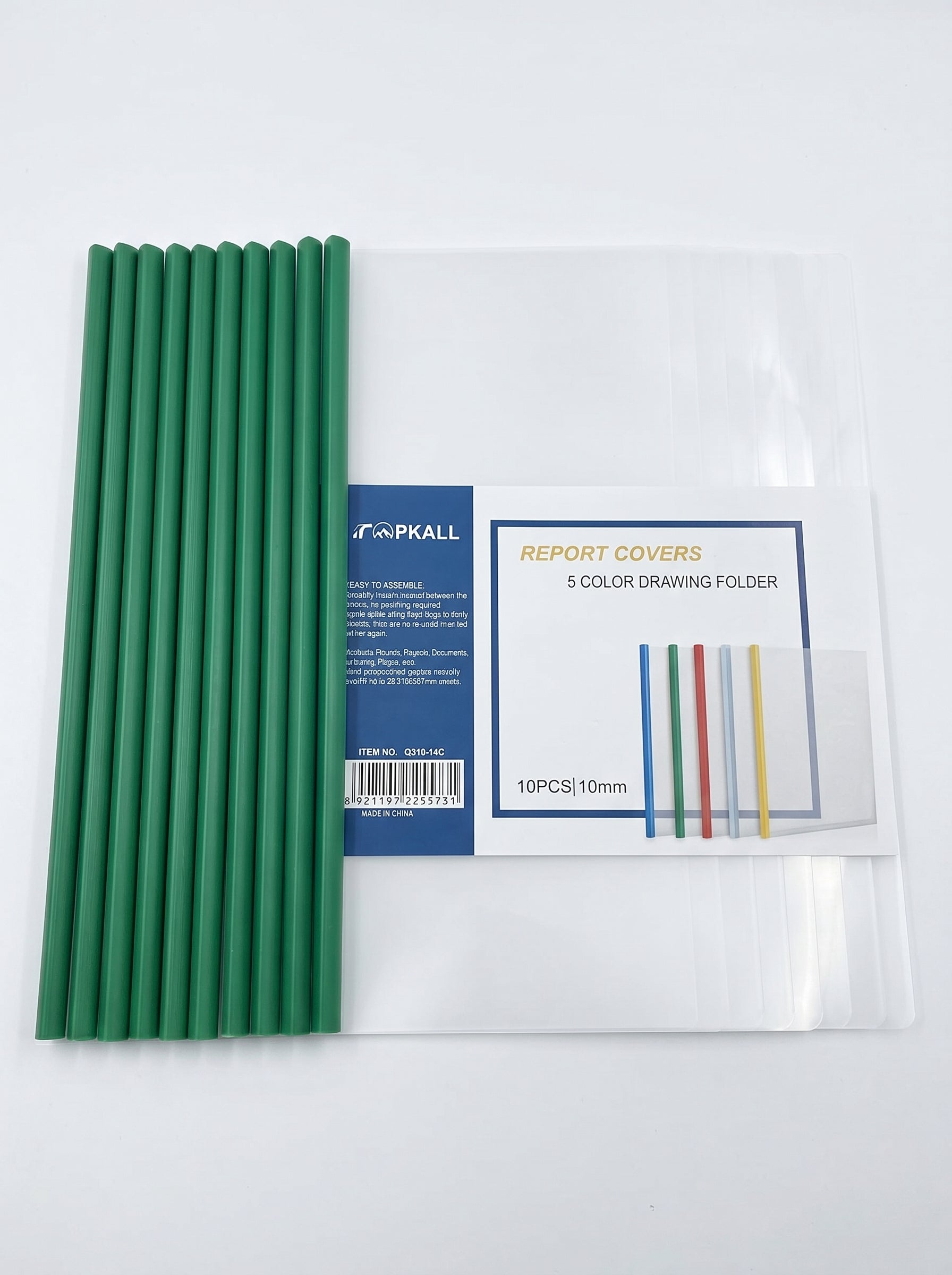 Chemise à Serre-Feuille A4 (10 pcs) Qualité Supérieure