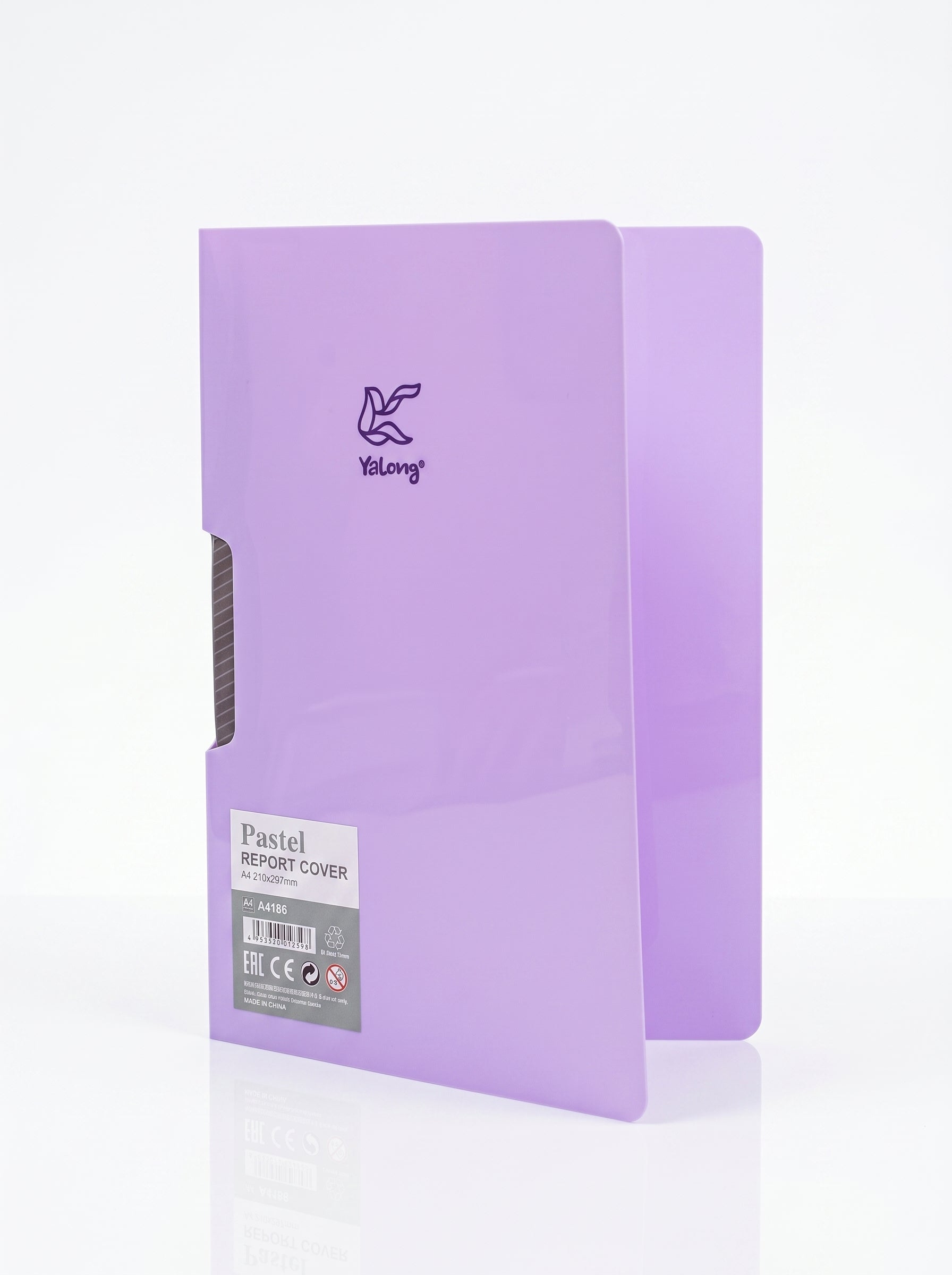 Chemise Plastique à Clip A4 Couleur Pastel - Rangement Sans Perforation