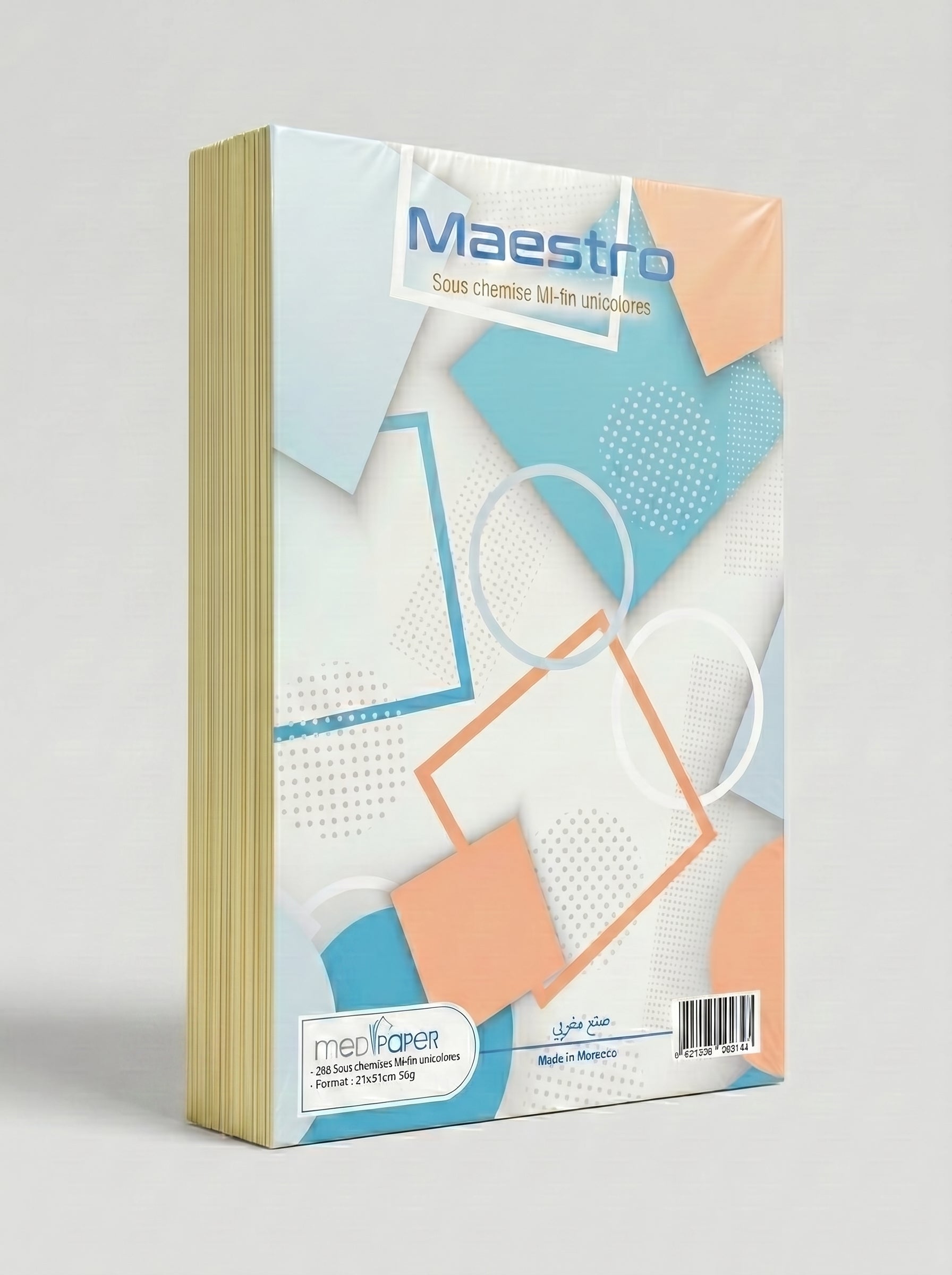 Chemises Bulle Double 250CH 21*31 /50G - Med Paper | Fournitures de Bureau