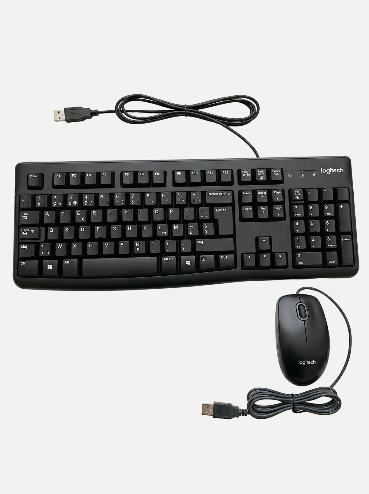 Pack Clavier + Souris avec fil / logitech