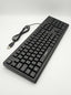 Clavier multimédia ergonomique Toubmai vu de face, idéal comme clavier PC pour le télétravail.