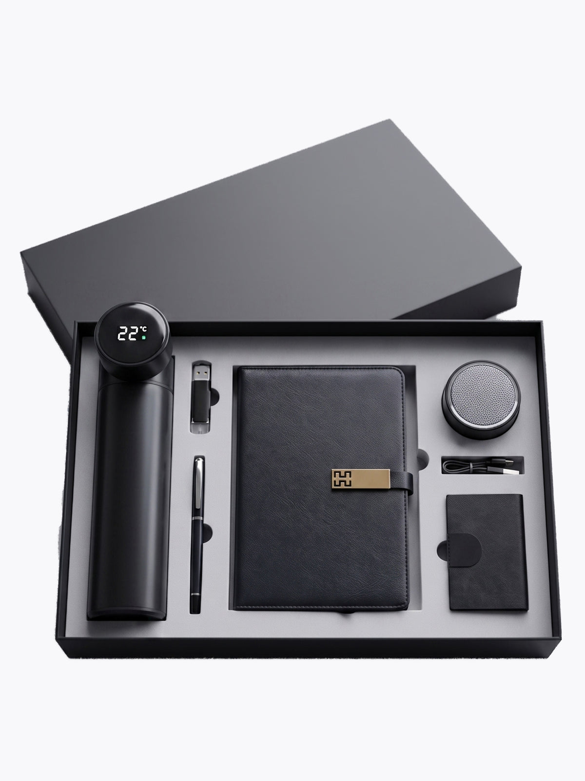 Coffret Bureau Complet 6 Pièces : Notebook A5