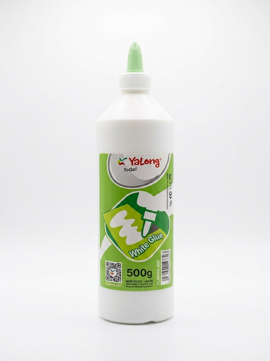 Colle Blanche Yalong To Go – Idéale pour Papier, Carton et Loisirs Créatifs