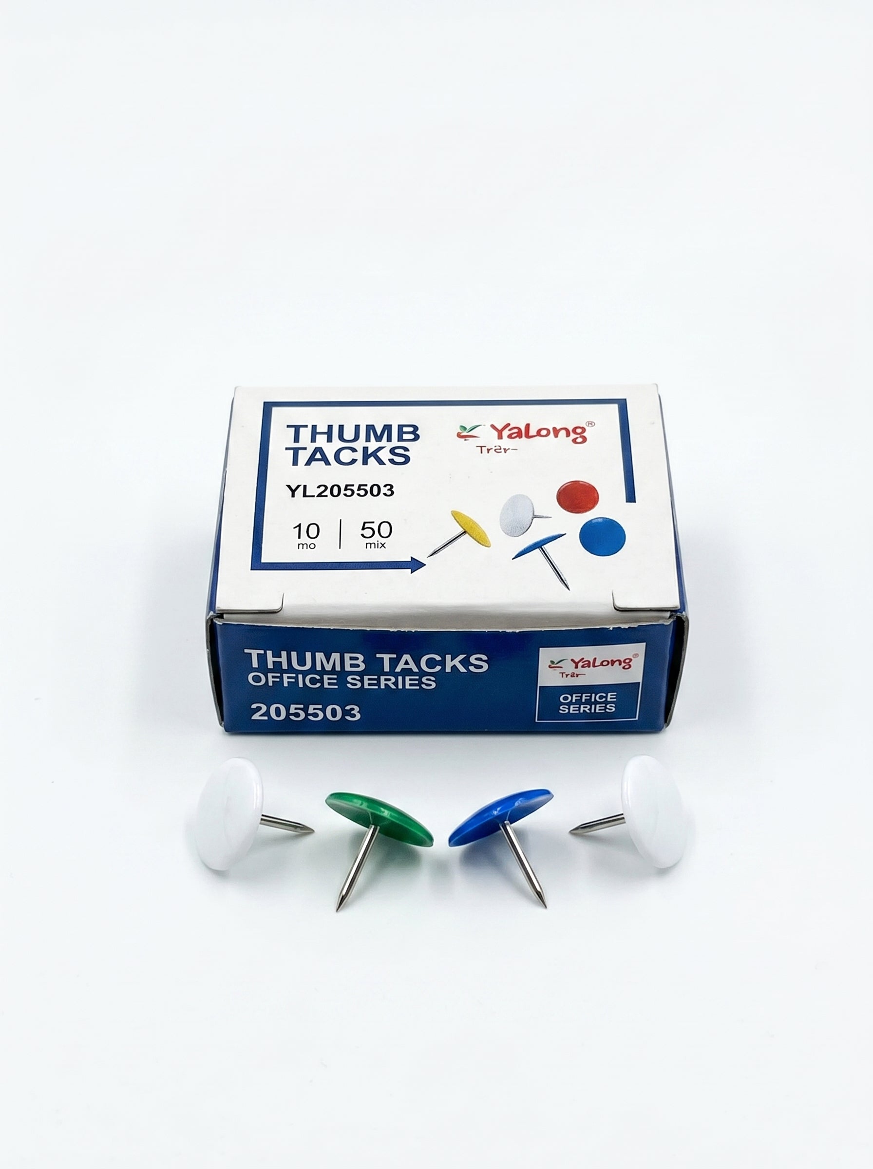 Punaises 50pcs Multicolores | Idéal pour Tableau en Liège et Burea