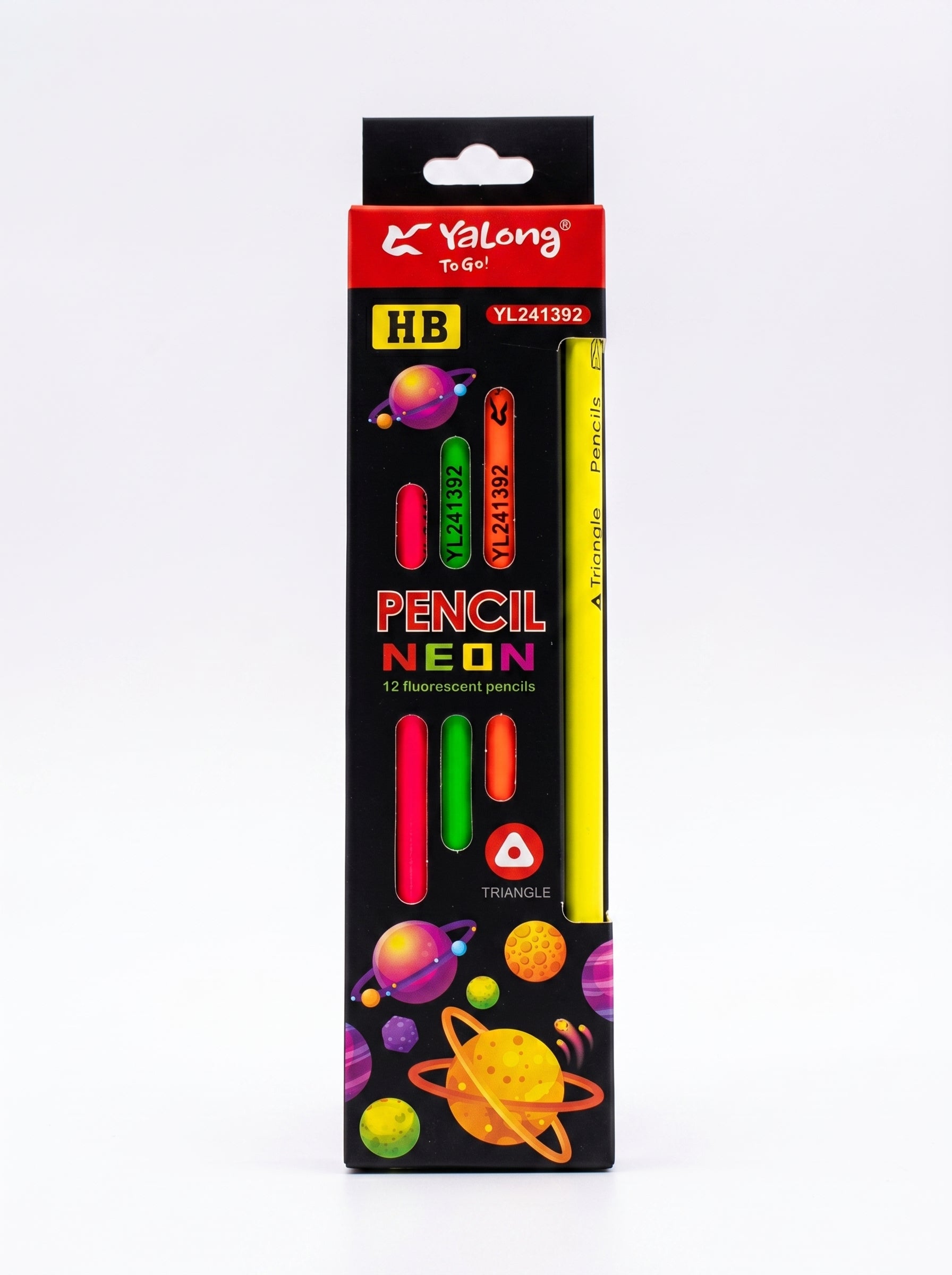 Crayon HB 12 pièces Yalong | Fournitures scolaires essentielles Image principale du produit