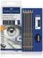 Crayon noir set de dessin graphite 6pcs / Faber-Castell - Gamme Artiste