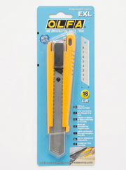 Cutter 18mm / OLFA - Cutter Professionnel Robuste pour Chantier