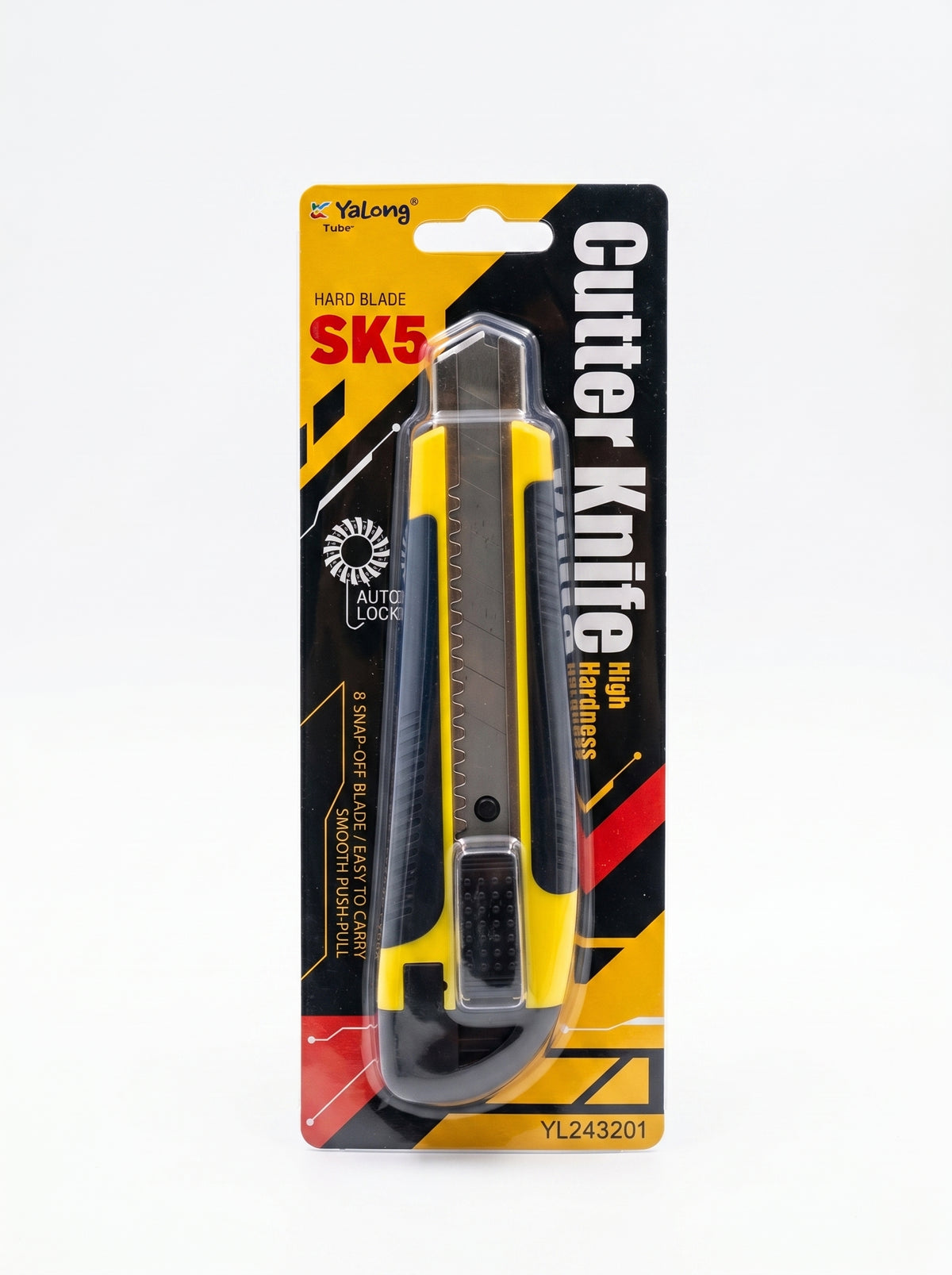 Cutter 18mm / Yalong - Outil de Coupe Robuste pour Travaux de Bricolage