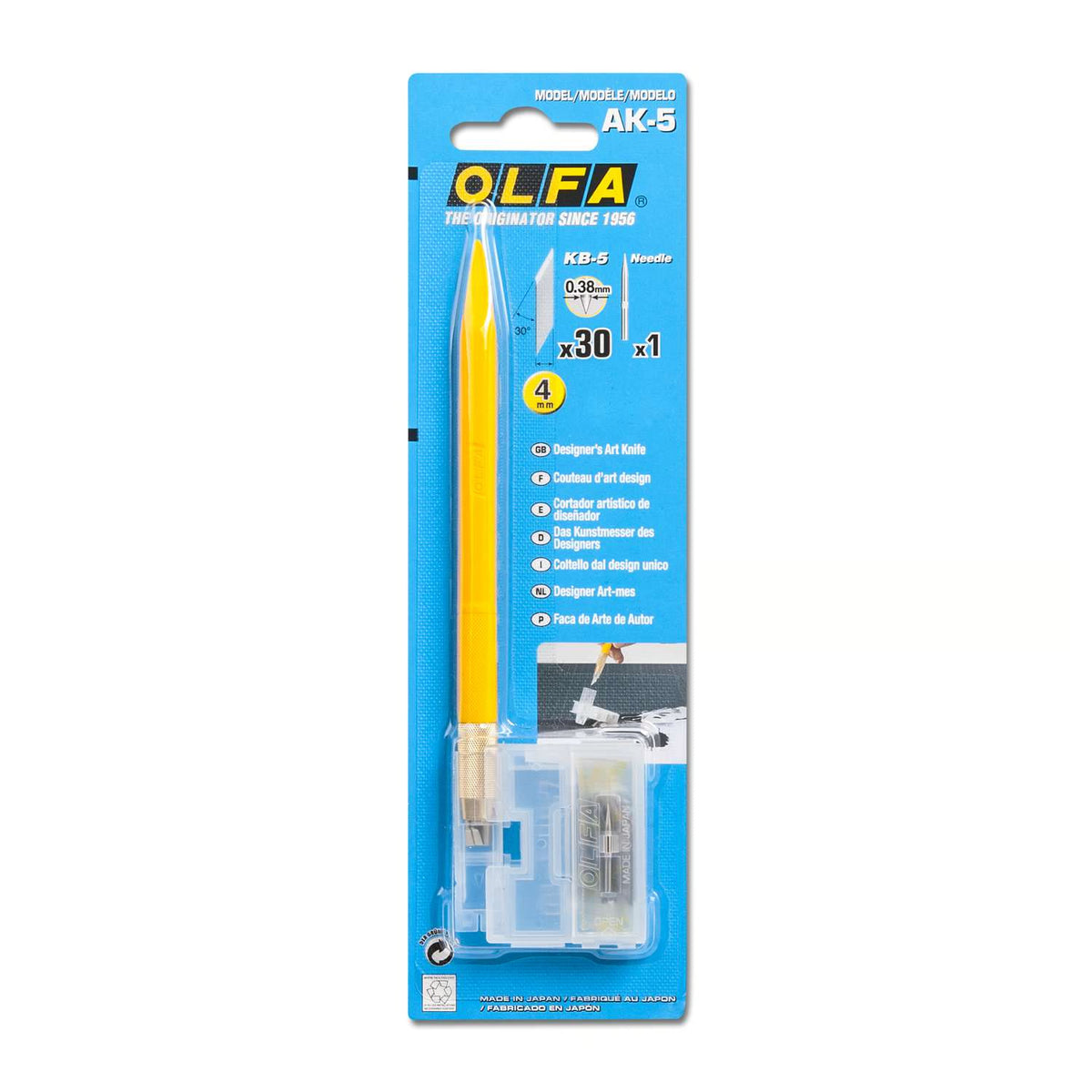 Cutter 4mm + recharge / olfa - Kit de Précision Complet