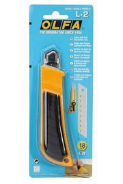 Cutter 18mm / OLFA - Cutter Professionnel Robuste pour Chantier