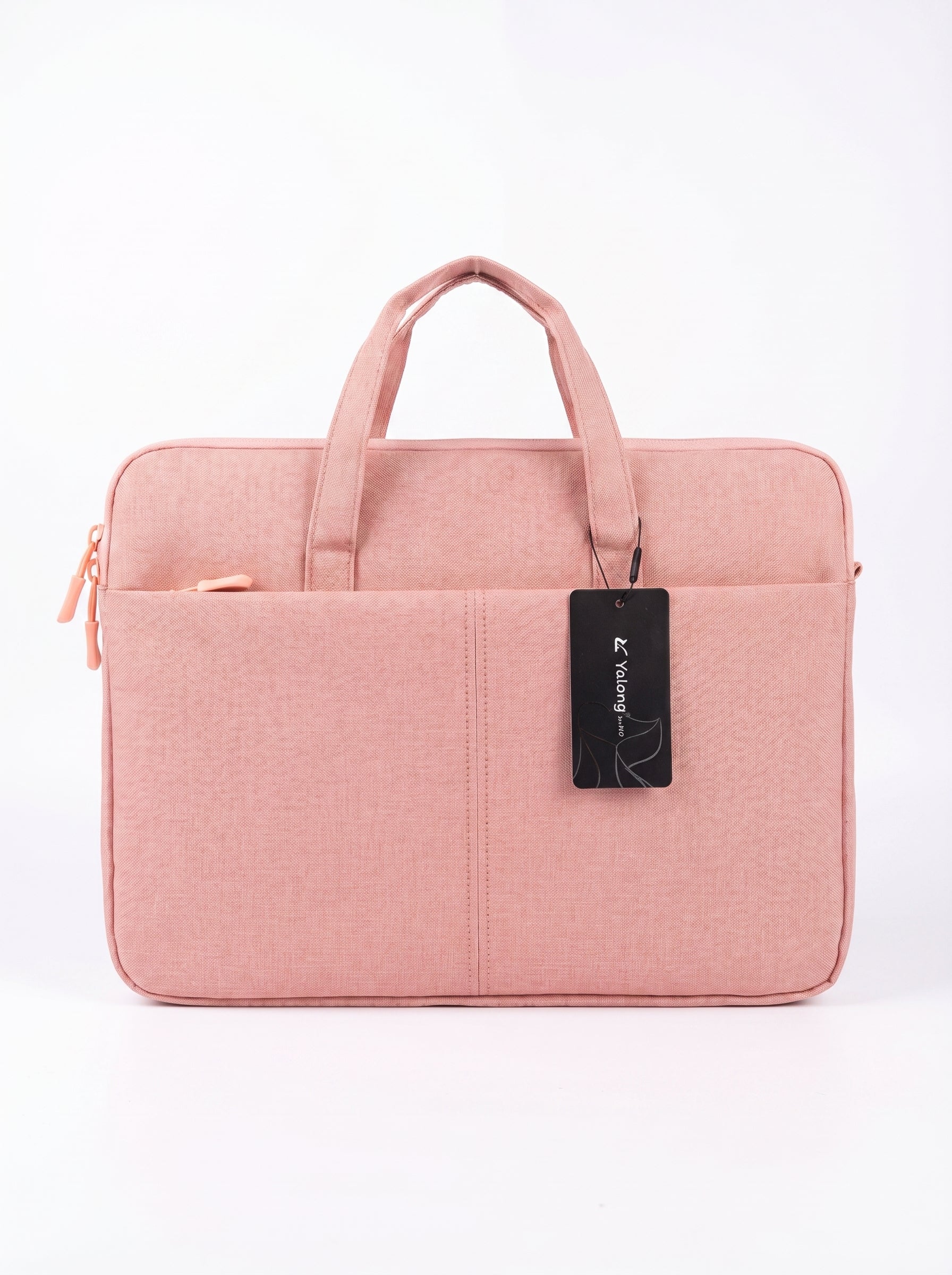 Cartable Porte PC Premium – 2 Poches de Rangement En Rose ,Bleu Et Gris   Yalong To Go Image principale du produit