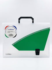 Cartable en Plastique TOPKALL – Porte-Document A4 pour École et Bureau