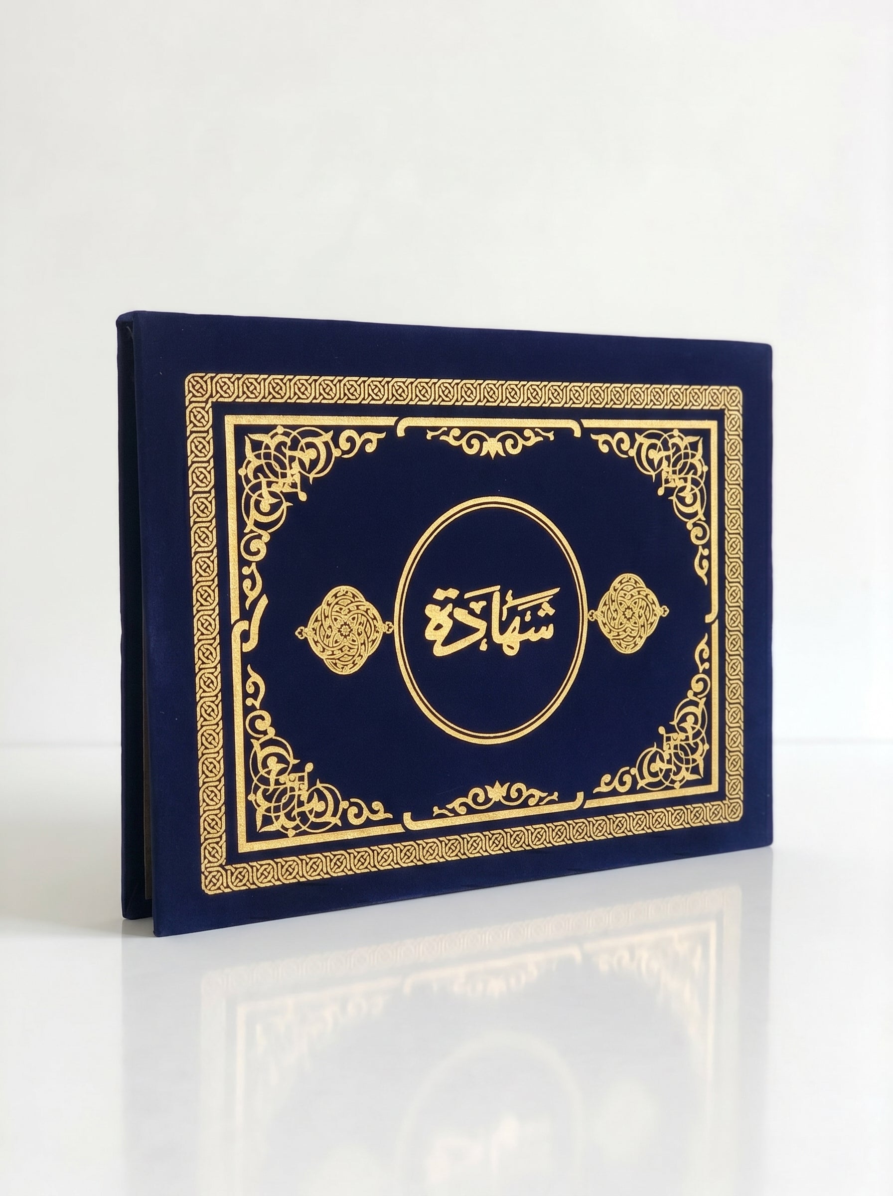 Certificat de Tissu Velours En Noir Et Bleu Marine TOPKALL  - Design Professionnel