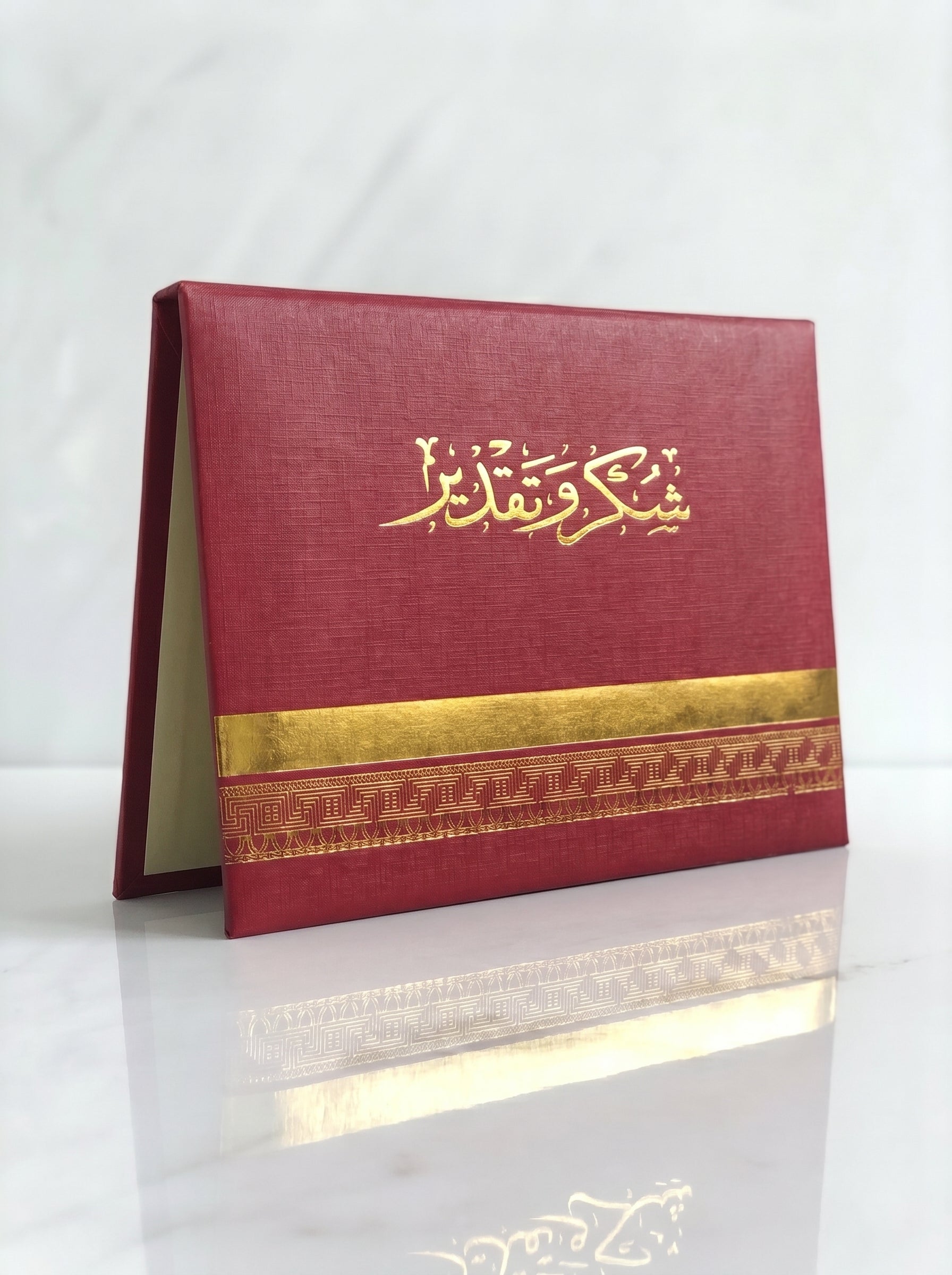 Certificat en Carton TOPKALL - Rouge