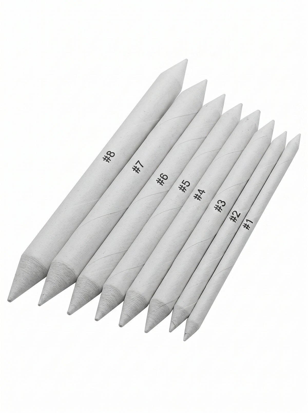Difumino dessin 8 pcs – Set complet d’estompes pour estompage précis