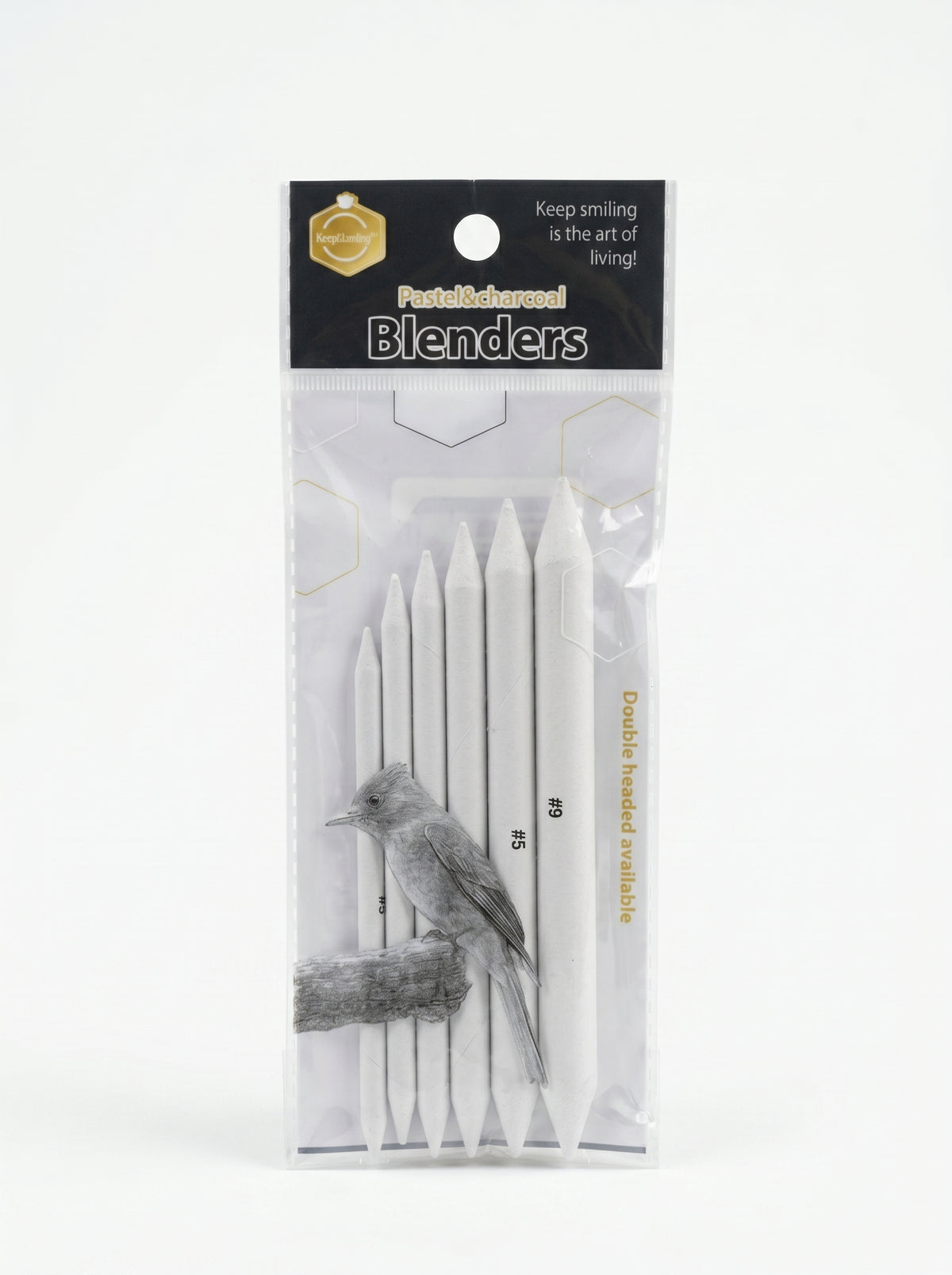 Difumino dessin – Set de 6 estompes professionnelles pour croquis