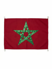 Drapeau du Maroc Toutes Tailles : 150*200, 100*150 et 50*70 cm