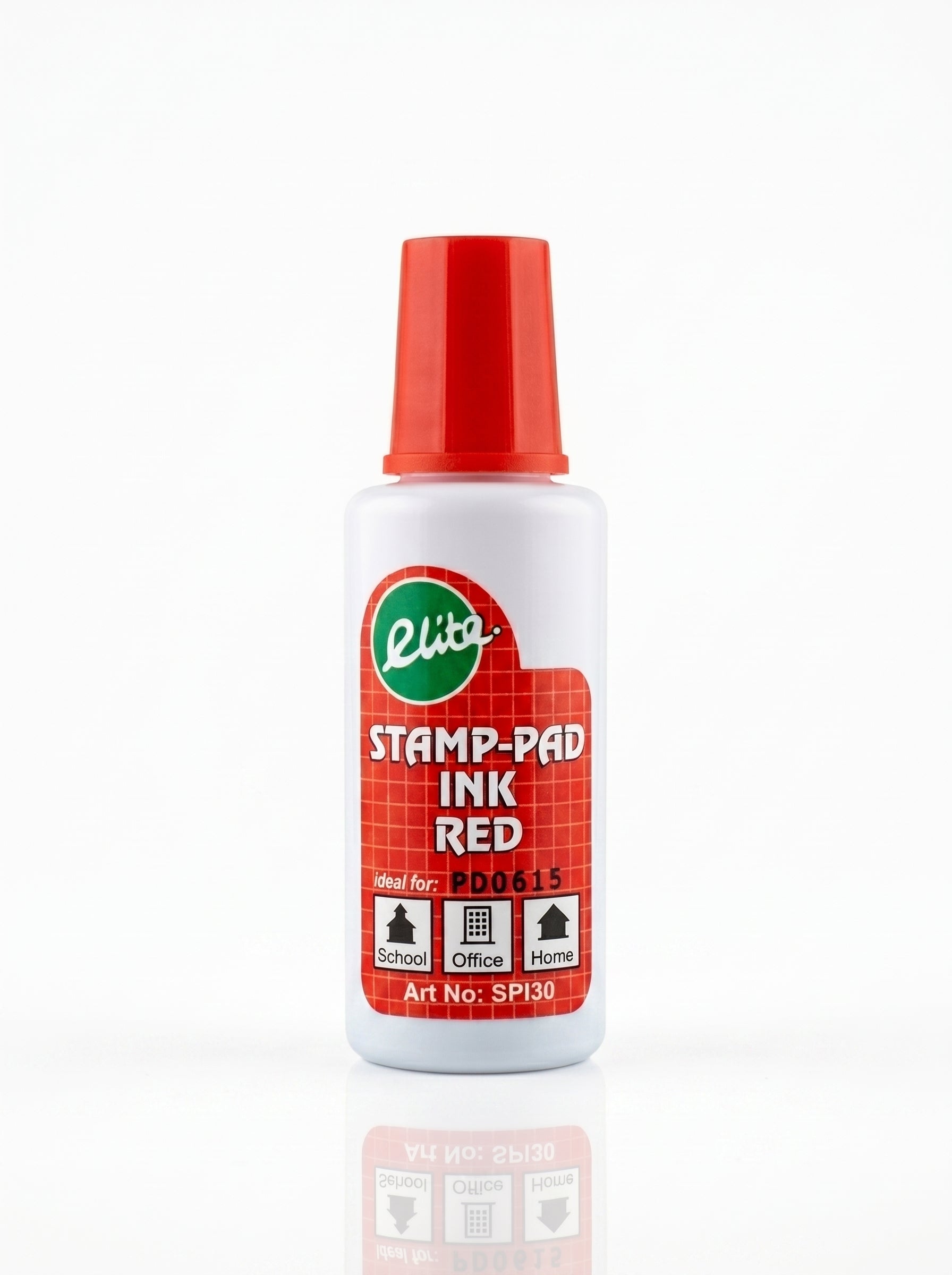 Encre à tampon 30ml / elite - Recharge Haute Qualité pour Bureau