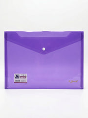 Enveloppe en plastique avec bouton yalong to go - Pochette Porte-Documents