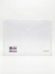 Enveloppe en plastique avec bouton yalong to go - Pochette Porte-Documents
