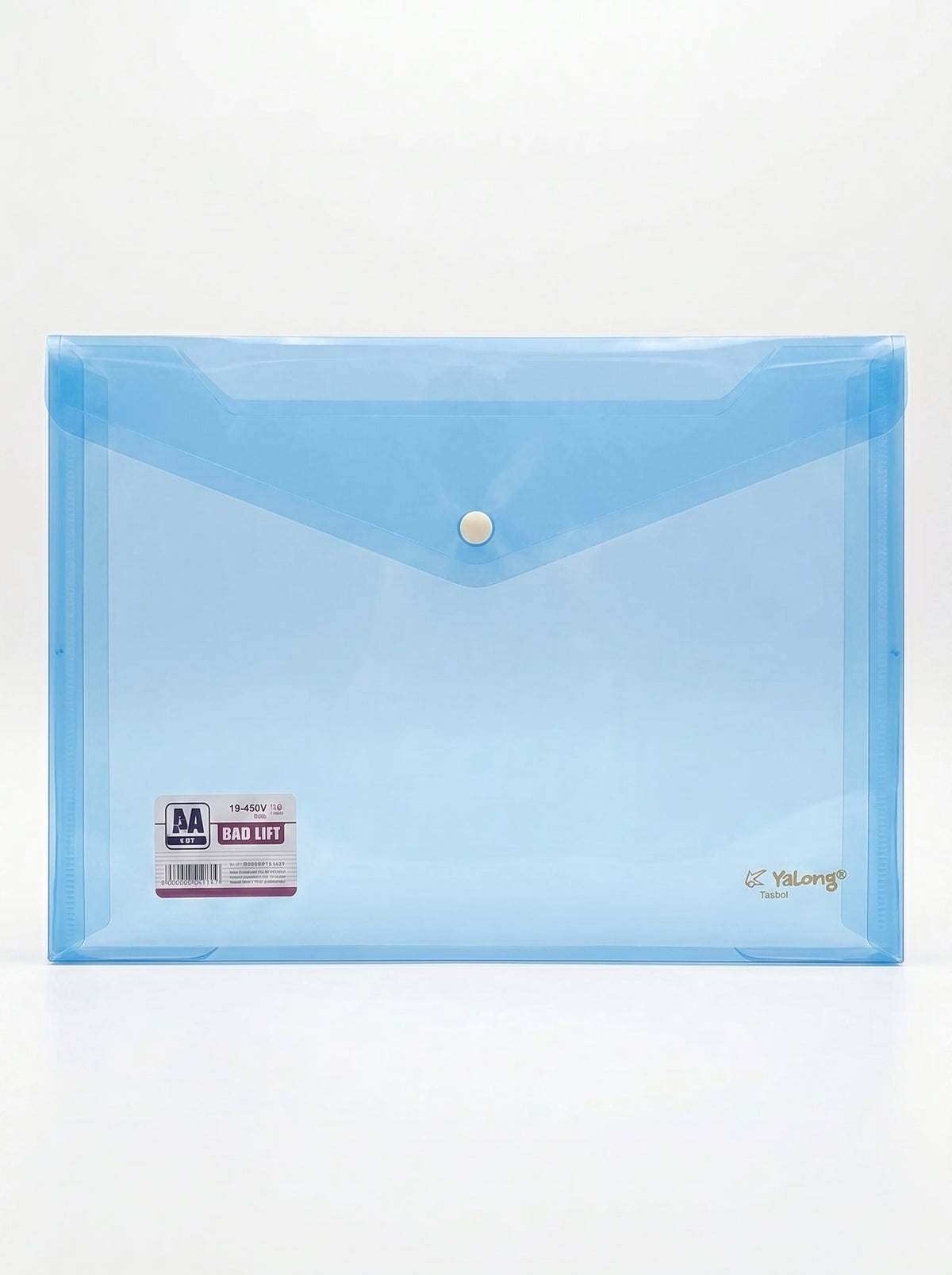 Enveloppe en plastique avec bouton yalong to go - Pochette Porte-Documents