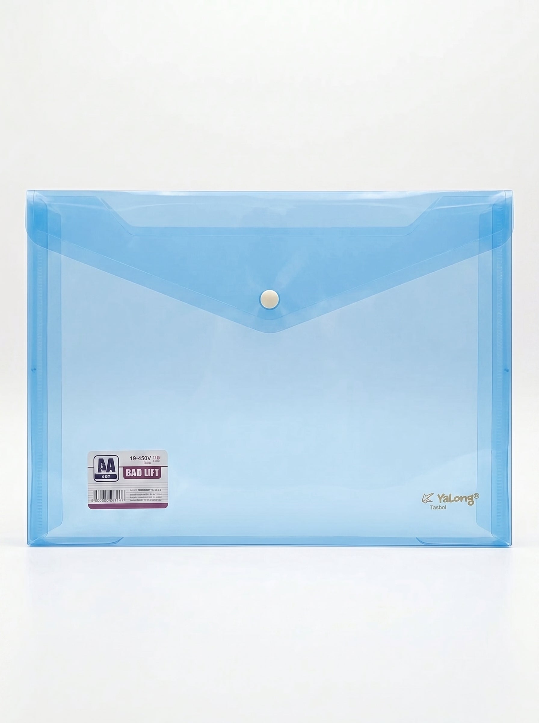 Enveloppe en plastique avec bouton yalong to go - Pochette Porte-Documents