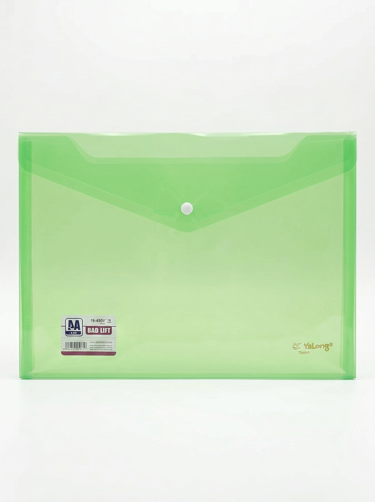 Enveloppe en plastique avec bouton yalong to go - Pochette Porte-Documents