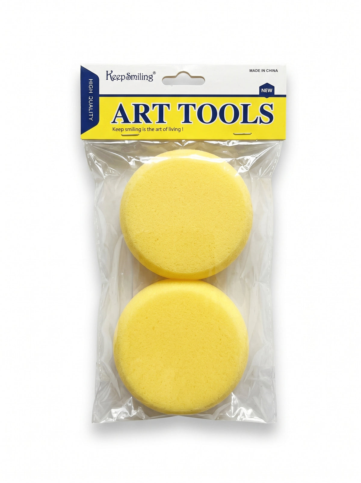 Eponge de peinture 2pcs / Keep Smiling