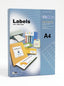 Etiquettes adhesive labels A4 100F - Papier Autocollant Qualité Pro