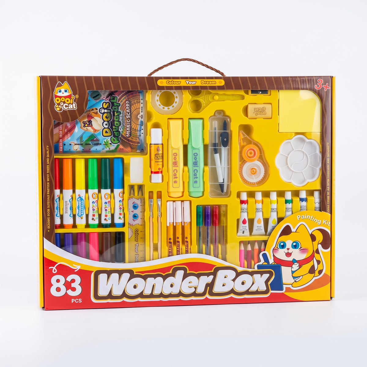 Coffret de Crayons de Couleur Yalong - 83 Pièces pour Dessin et Art Image principale du produit