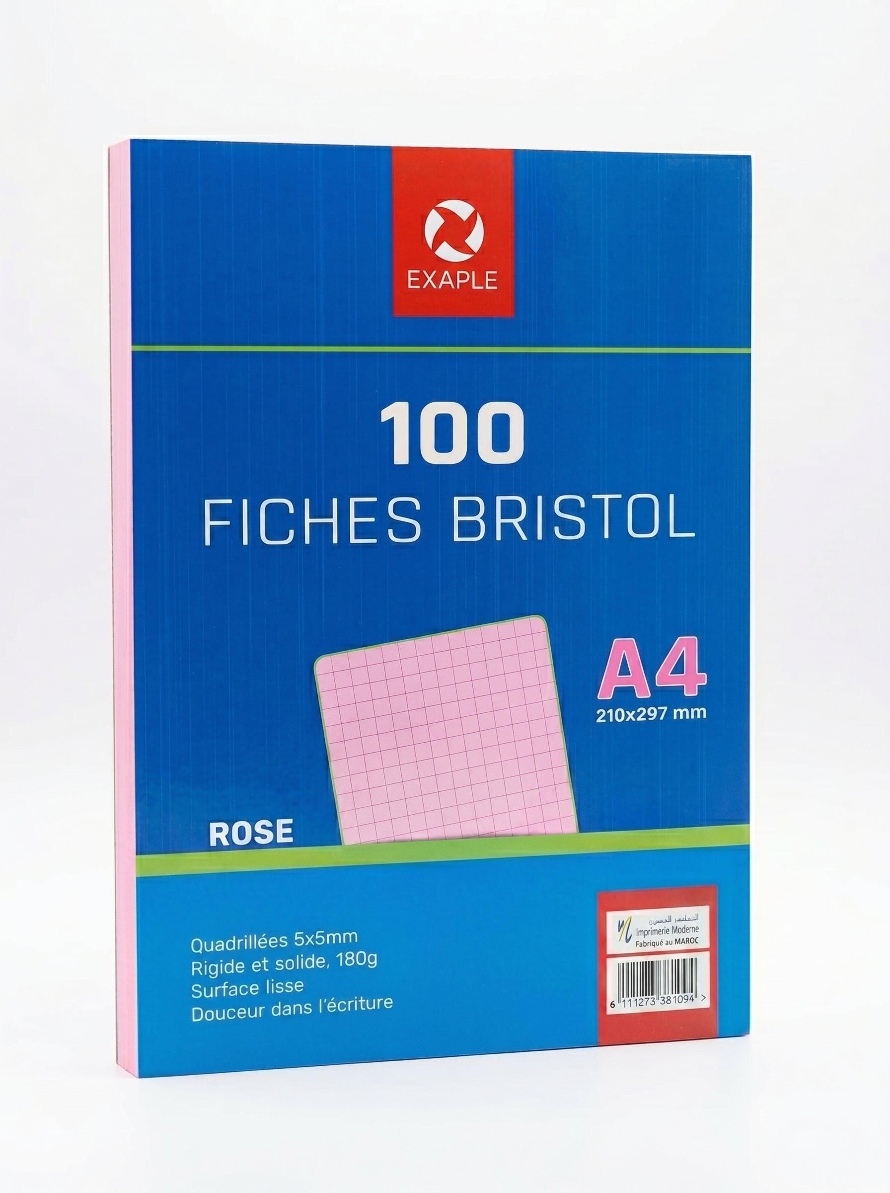 Fiche bristol A4 blanc et couleur / boost-freed- imprimerie moderne - Pack Pro