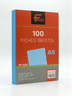 Fiche bristol A5 blanc et couleur / freed - Pack Spécial Révision
