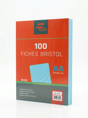 Fiche bristol A4 blanc et couleur / boost-freed- imprimerie moderne