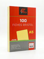 Fiche bristol A5 blanc et couleur / freed - Pack Spécial Révision