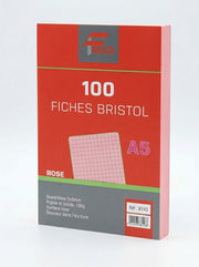 Fiche bristol A5 blanc et couleur / freed - Pack Spécial Révision