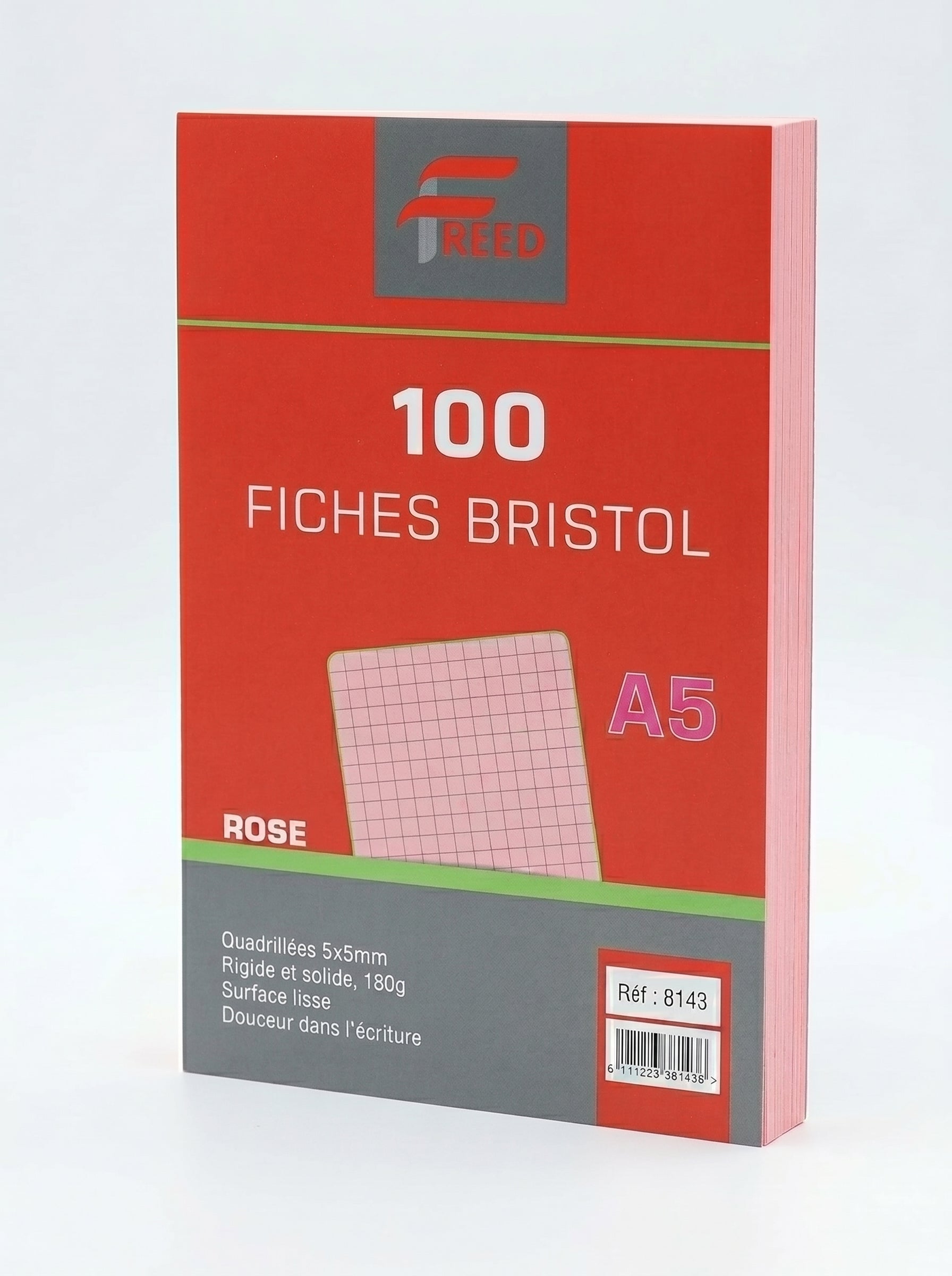 Fiche bristol A5 blanc et couleur / freed - Pack Spécial Révision