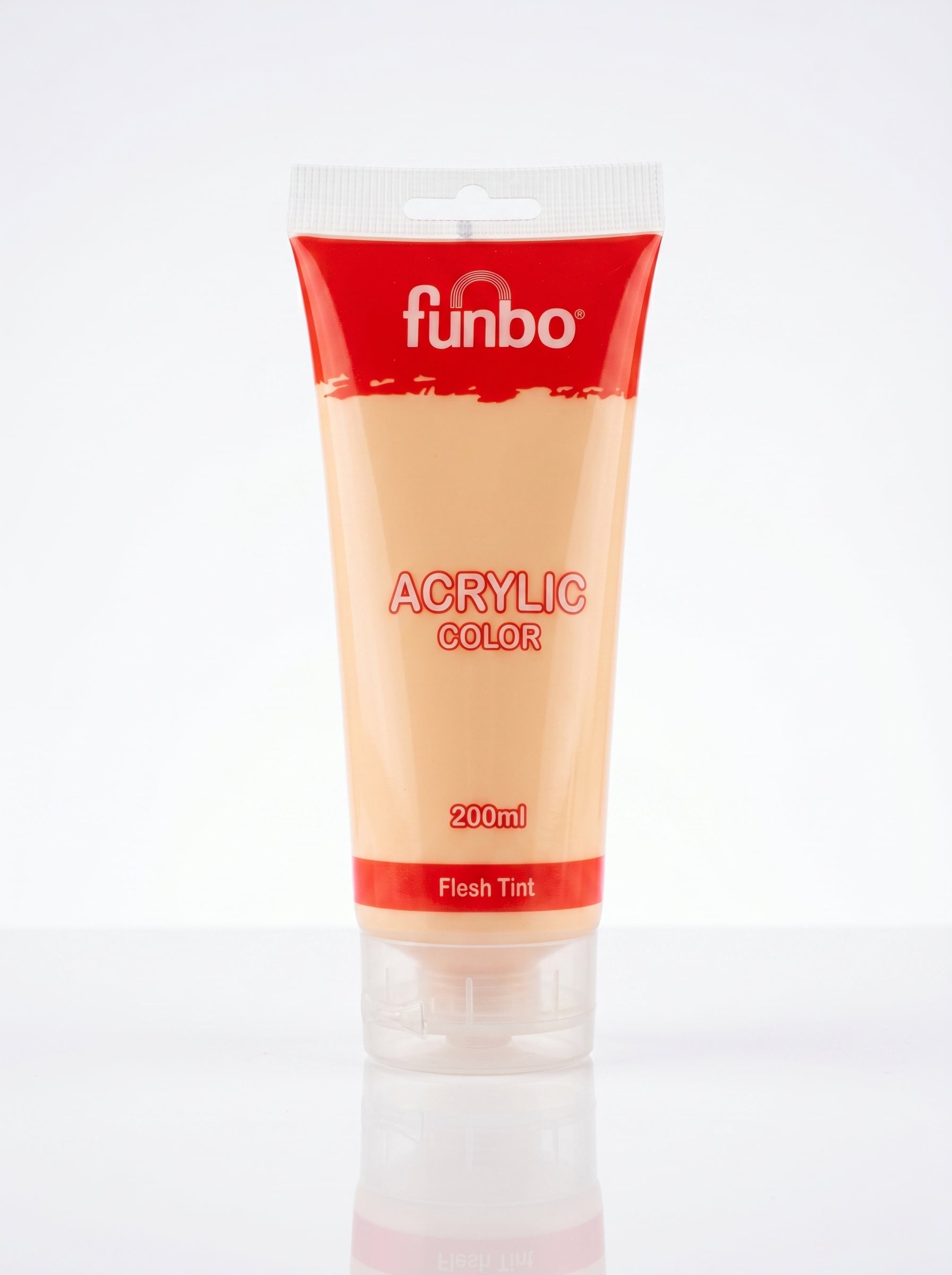 Peinture acrylique Funbo 200ml - Couleurs vives pour artistes