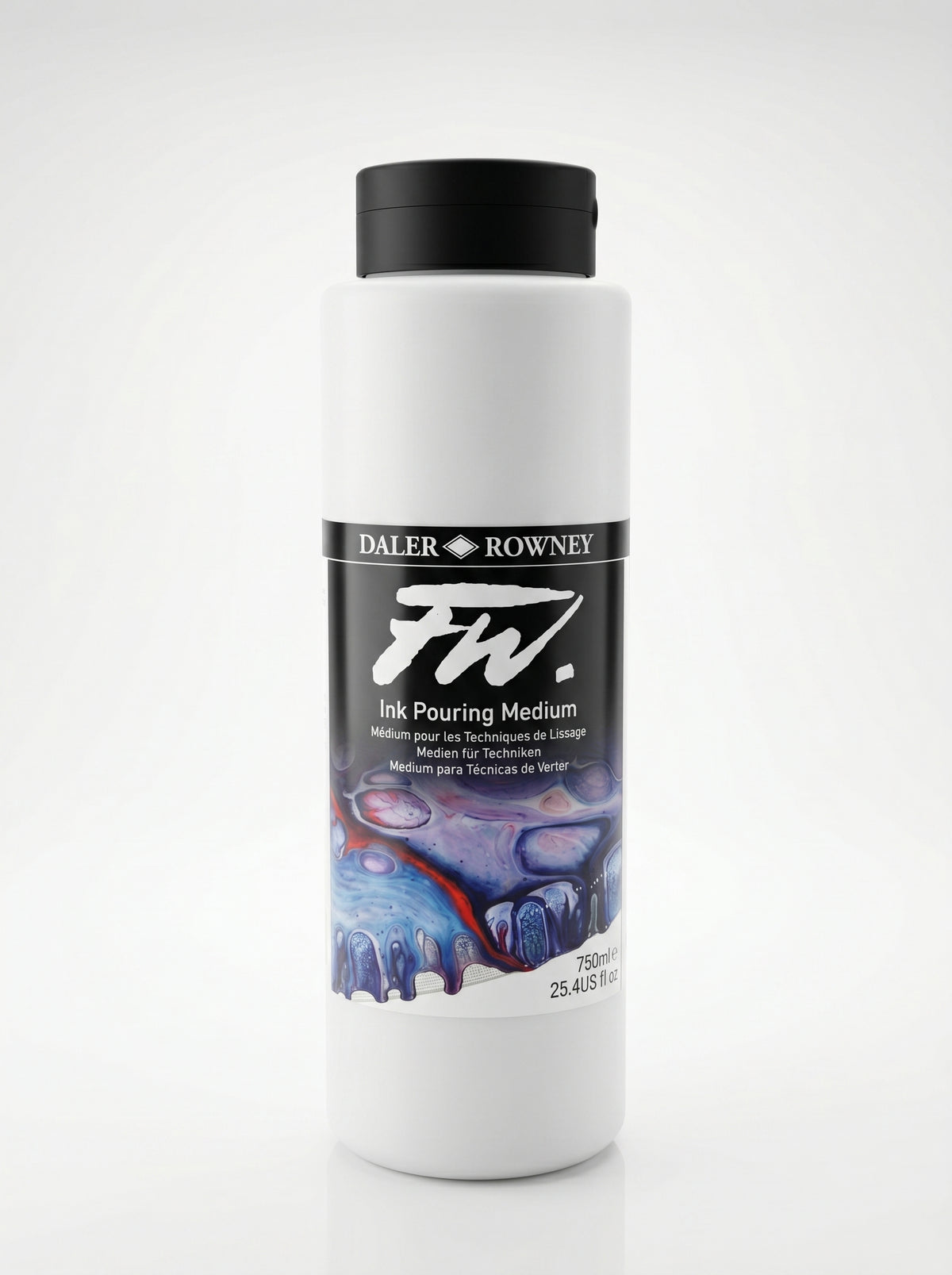 Pouring Medium Daler Rowney Maroc 750ml - Idéal pour Technique Fluid Art