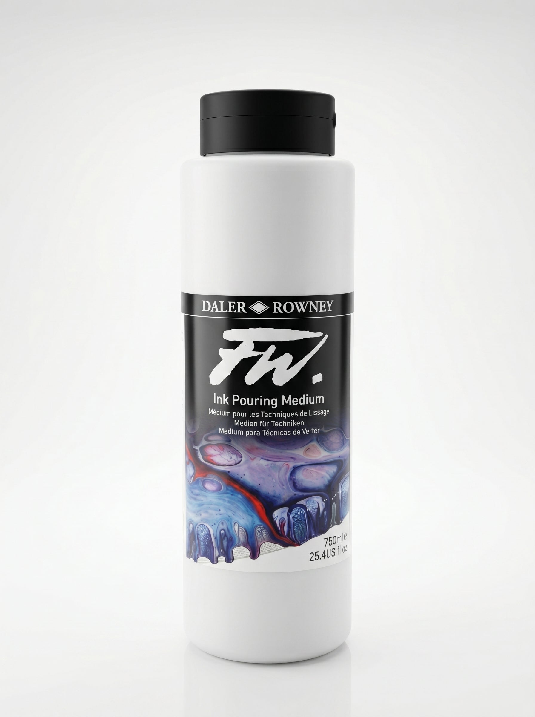 Pouring Medium Daler Rowney Maroc 750ml - Idéal pour Technique Fluid Art
