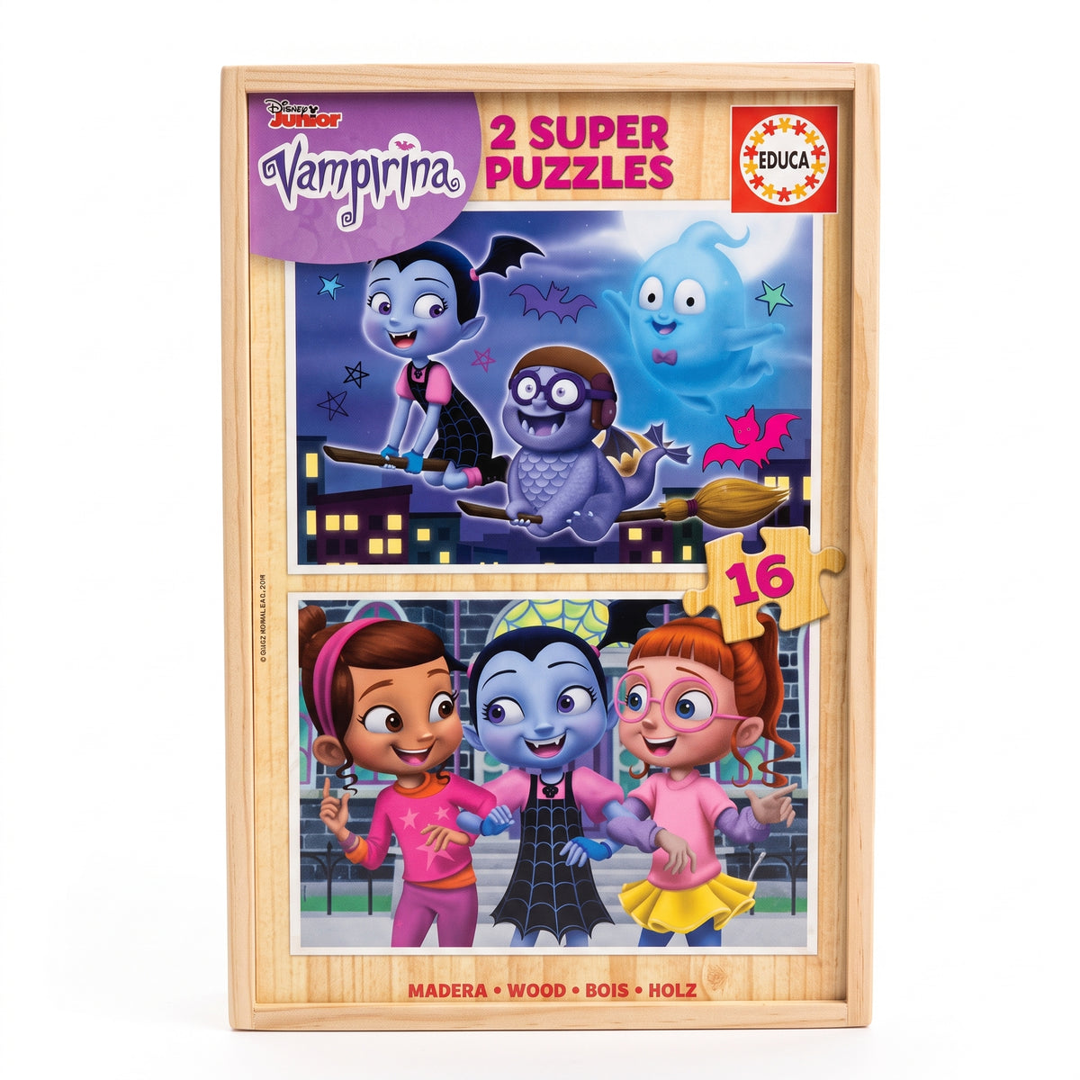 Puzzle en Bois Enfant 26 × 18 cm (Modèles Assortis) – Educa Borras Maroc