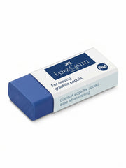 Gomme bleu / Faber Castell - Gomme de Précision Anti-Poussière