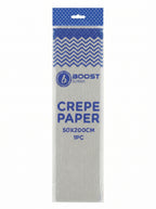 Papier crépon métallisé Boost School 50cm x 2m - Effet brillant