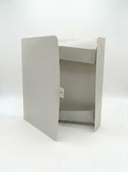 Boite en Polypro Opaque 7/10 Dos 12cm avec Bouton et Porte-Étiquette | Rangement Bureau Maroc