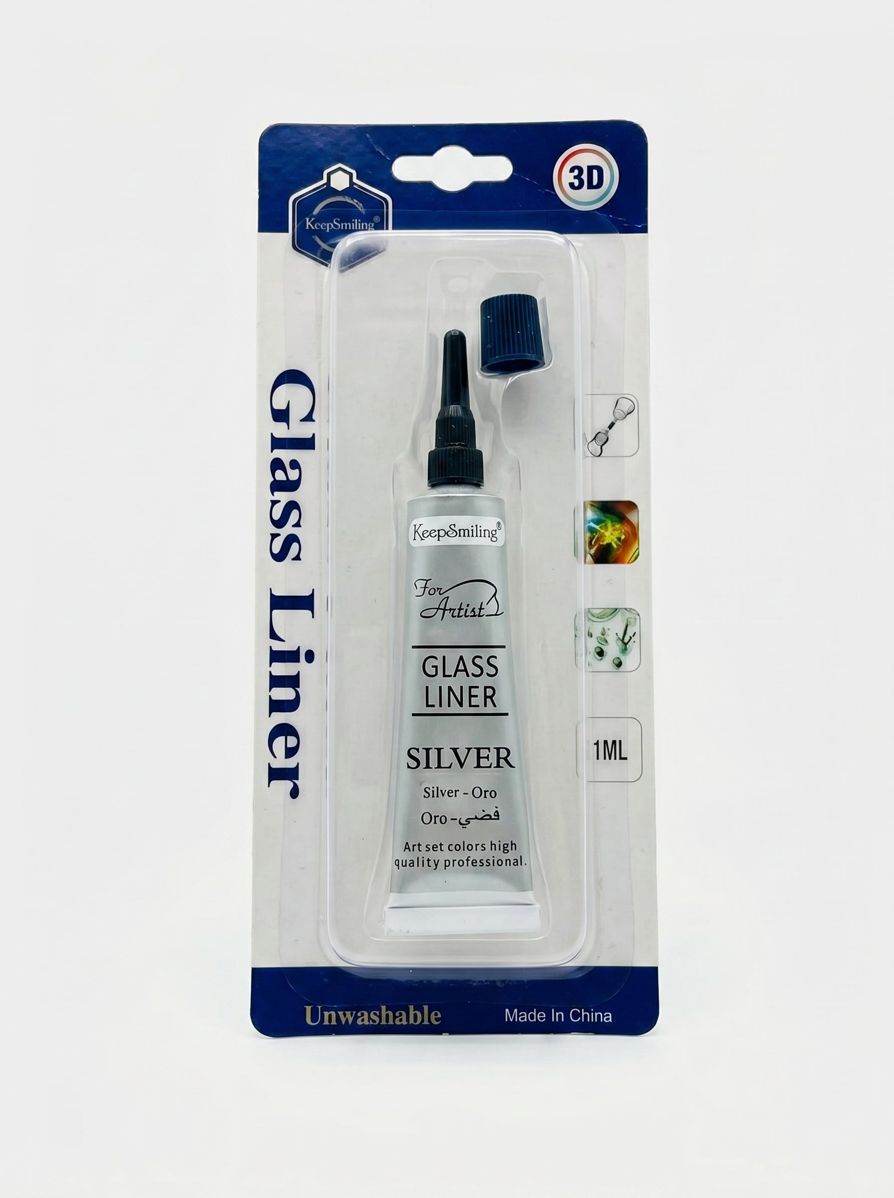 Glass Liner pour Verre et Vitrail - Tube 21 ml