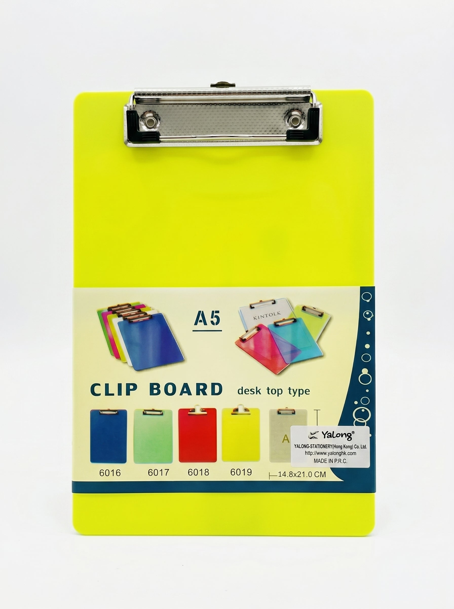 Bloc à pince A5 en plastique Yalong To Go