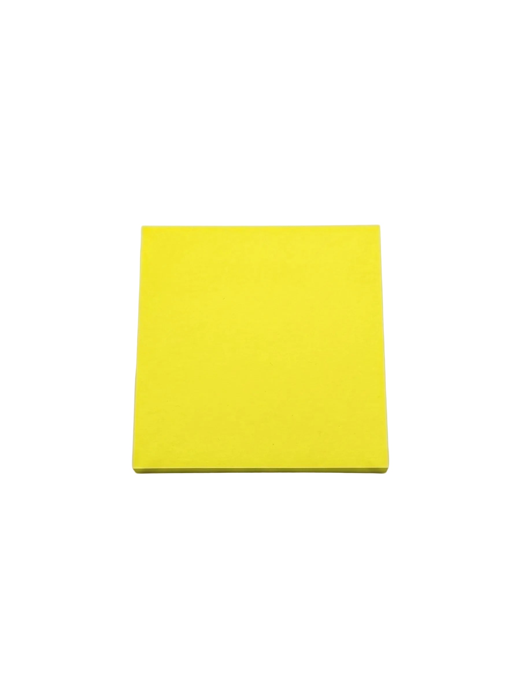 Post-it Transparent Fluo 76x76mm 50 Feuilles – Bloc Notes Adhésif