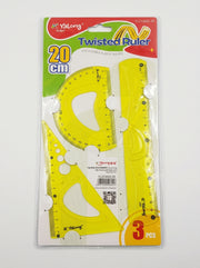 Pochette géométrique 3 pièces | Matériel de Mathématiques