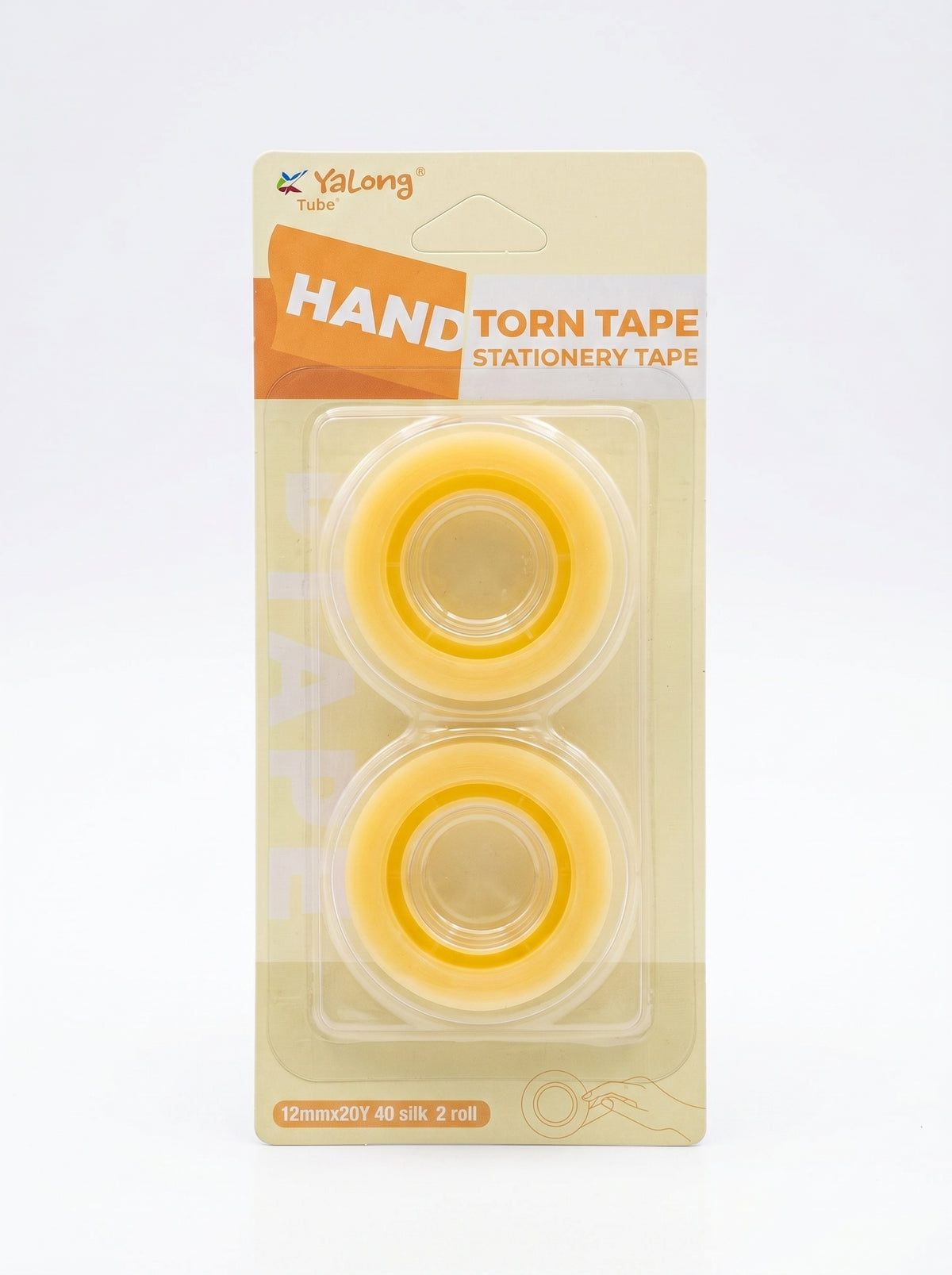 Scotch couleur 1.2 cm – Lot de 2 Rubans Adhésifs Yalong To Go